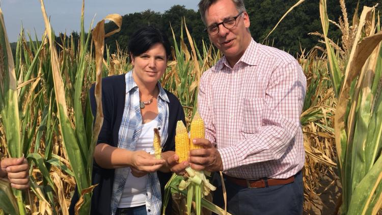 Carina Konrad mit Thomas Gerke