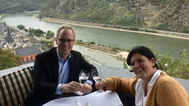 Carina Konrad und Jens Brandenburg
