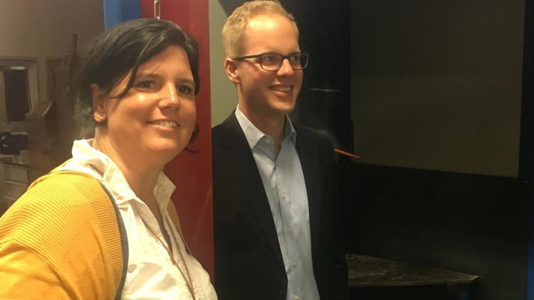 Carina Konrad und Dr. Jens Brandenburg